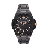 Versace Herrenuhr Schwarz, 45 mm - VEDY00719